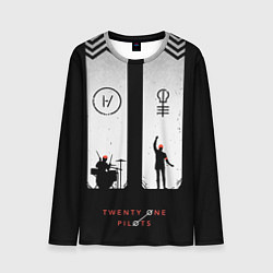 Лонгслив мужской Twenty One Pilots: Lines, цвет: 3D-принт