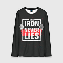 Лонгслив мужской The iron never lies, цвет: 3D-принт