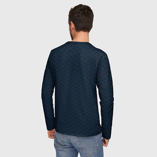 Мужской лонгслив Underwater Fight / 3D-принт – фото 4