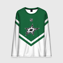 Лонгслив мужской NHL: Dallas Stars, цвет: 3D-принт