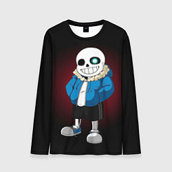 Лонгслив мужской Sans, цвет: 3D-принт