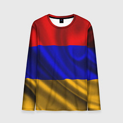 Лонгслив мужской Флаг Армения, цвет: 3D-принт