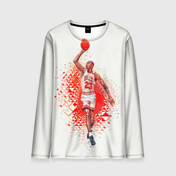 Мужской лонгслив Michael Jordan: Red Star