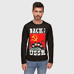 Лонгслив мужской Back In The USSR, цвет: 3D-принт — фото 2