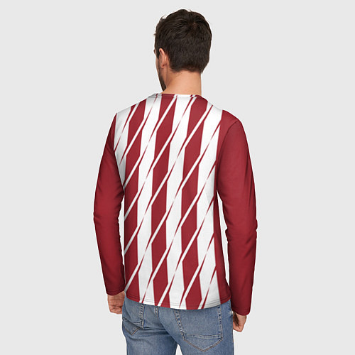 Мужской лонгслив Atletico Madrid FC: Form 2018 / 3D-принт – фото 4