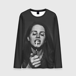 Лонгслив мужской Lana Del Rey, цвет: 3D-принт