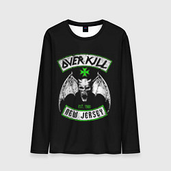 Лонгслив мужской Overkill: New Jersey, цвет: 3D-принт