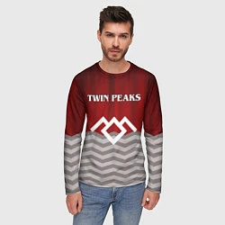 Лонгслив мужской Twin Peaks, цвет: 3D-принт — фото 2