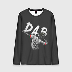 Лонгслив мужской Paul Pogba: Dab, цвет: 3D-принт