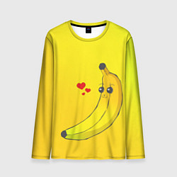 Мужской лонгслив Just Banana (Yellow)
