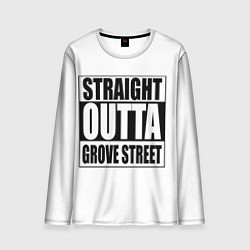 Мужской лонгслив Straight Outta Grove Street