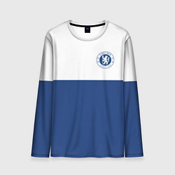 Лонгслив мужской Chelsea FC: Light Blue, цвет: 3D-принт