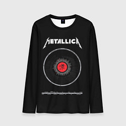 Лонгслив мужской Metallica Vinyl, цвет: 3D-принт