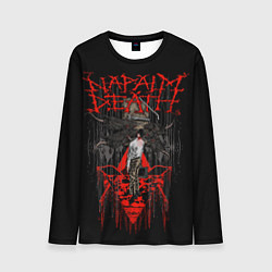 Лонгслив мужской Napalm Death, цвет: 3D-принт