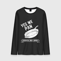 Мужской лонгслив Yes We Pan