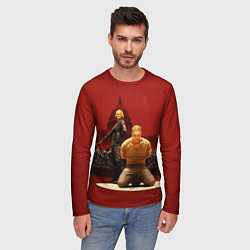 Лонгслив мужской Wolfenstein: The Penalty, цвет: 3D-принт — фото 2