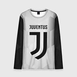 Лонгслив мужской FC Juventus: Silver Original, цвет: 3D-принт