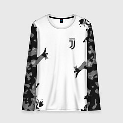 Лонгслив мужской FC Juventus: White Original, цвет: 3D-принт