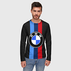 Лонгслив мужской BMW SPORT, цвет: 3D-принт — фото 2