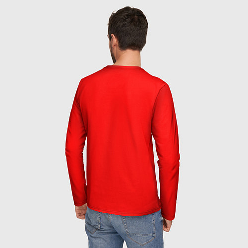 Мужской лонгслив Азамат: сделано в СССР / 3D-принт – фото 4