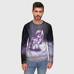 Лонгслив мужской Violet Pony, цвет: 3D-принт — фото 2