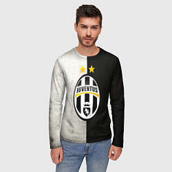 Лонгслив мужской FC Juventus W&B, цвет: 3D-принт — фото 2