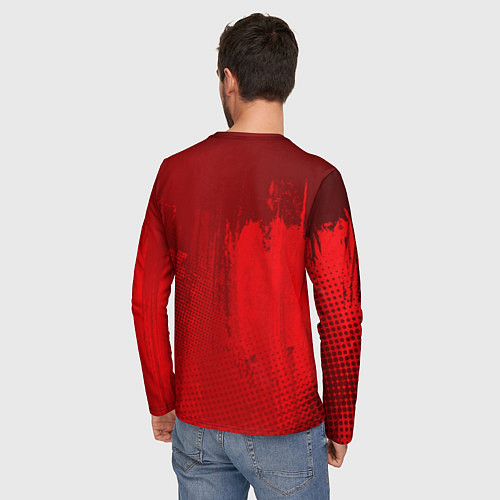 Мужской лонгслив Rockets NBA / 3D-принт – фото 4