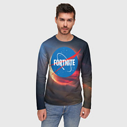 Лонгслив мужской Fortnite NASA, цвет: 3D-принт — фото 2