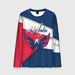 Лонгслив мужской Washington Capitals, цвет: 3D-принт