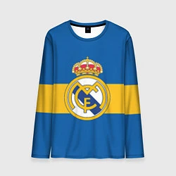 Лонгслив мужской Реал Мадрид, цвет: 3D-принт