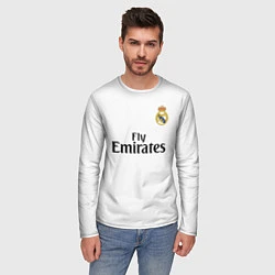 Лонгслив мужской FC Real Madrid: Ramos Home 18-19, цвет: 3D-принт — фото 2