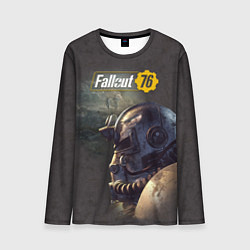 Лонгслив мужской Fallout 76, цвет: 3D-принт