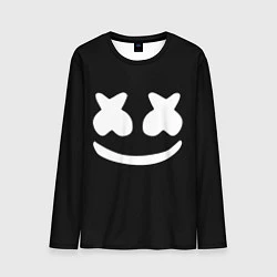 Мужской лонгслив Marshmello: Black Face