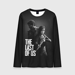 Лонгслив мужской The Last of Us: Black Style, цвет: 3D-принт