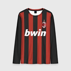 Лонгслив мужской AC Milan: Ronaldo Retro, цвет: 3D-принт