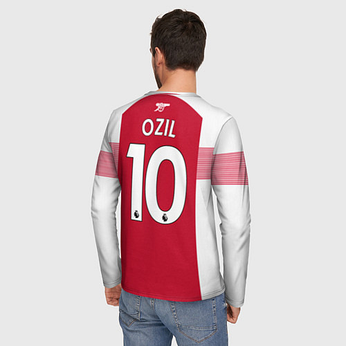Мужской лонгслив Ozil home 18-19 / 3D-принт – фото 4