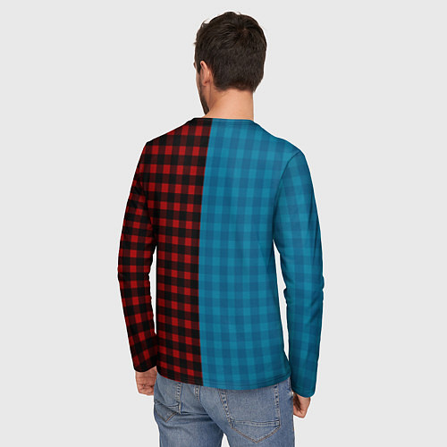 Мужской лонгслив 21 Pilots: Duo Colors / 3D-принт – фото 4