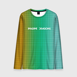 Лонгслив мужской Imagine Dragons: Evolve Grid, цвет: 3D-принт