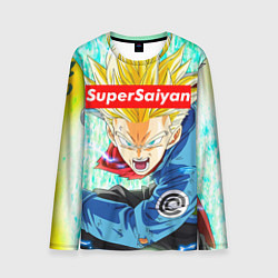 Лонгслив мужской DBZ: Super Saiyan, цвет: 3D-принт