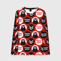 Лонгслив мужской Kumamon Pattern, цвет: 3D-принт