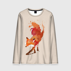 Лонгслив мужской Paint Fox, цвет: 3D-принт