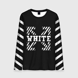 Лонгслив мужской Off-White: Black Style, цвет: 3D-принт