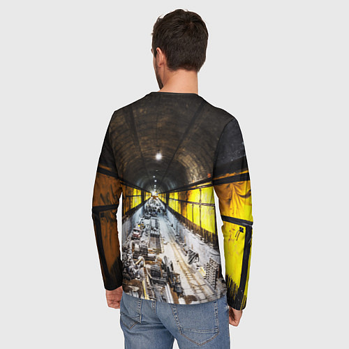 Мужской лонгслив METRO EXODUS EXCLUSIVE / 3D-принт – фото 4