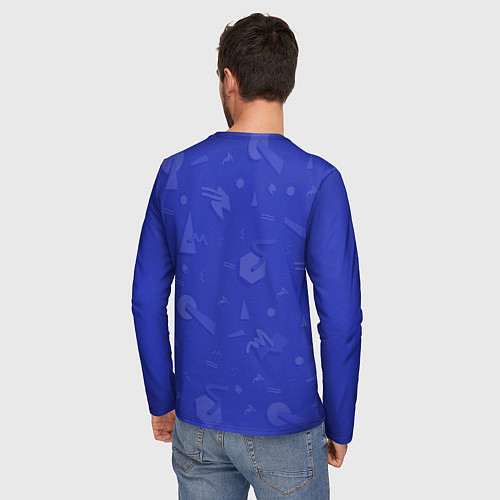 Мужской лонгслив I-ZOMBIE с мумией и мозгами / 3D-принт – фото 4