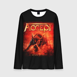 Лонгслив мужской Accept: Hell Bull, цвет: 3D-принт