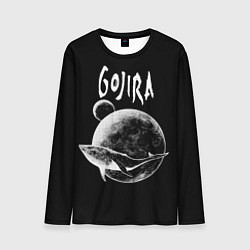 Лонгслив мужской Gojira: Space, цвет: 3D-принт
