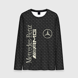 Лонгслив мужской Mercedes AMG: Dark Side, цвет: 3D-принт