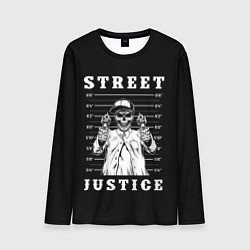 Лонгслив мужской Street Justice, цвет: 3D-принт