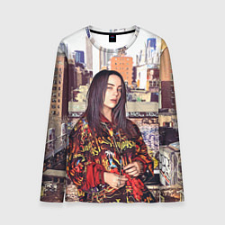 Лонгслив мужской Billie Eilish: Street Style, цвет: 3D-принт