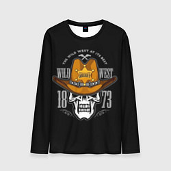 Лонгслив мужской Wild West sheriff, цвет: 3D-принт